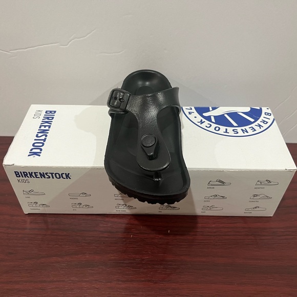 Birkenstock, Gizeh Eva, Kids Sandals, Black - Picture 7 of 8